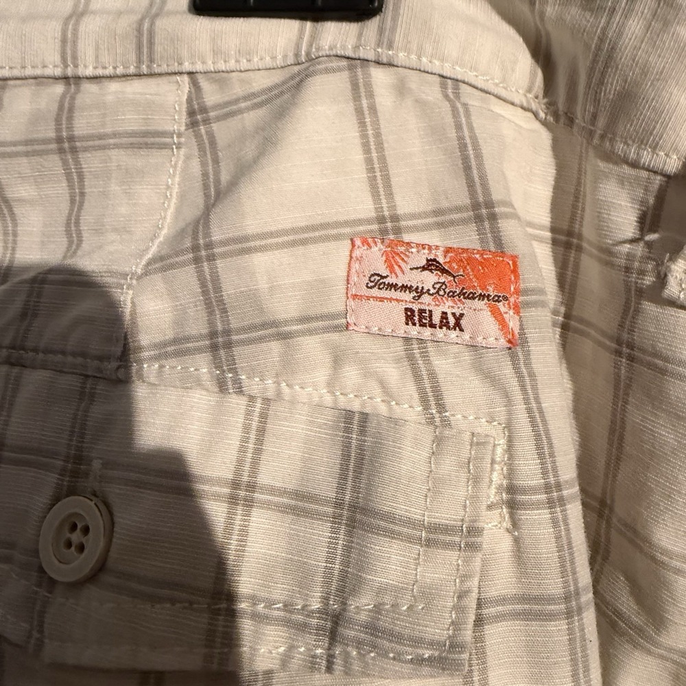 Tommy Bahama Relax Men's Shorts‎ Size 44 Plaid Resort Travel Preppy Coastal - Picture 4 of 4